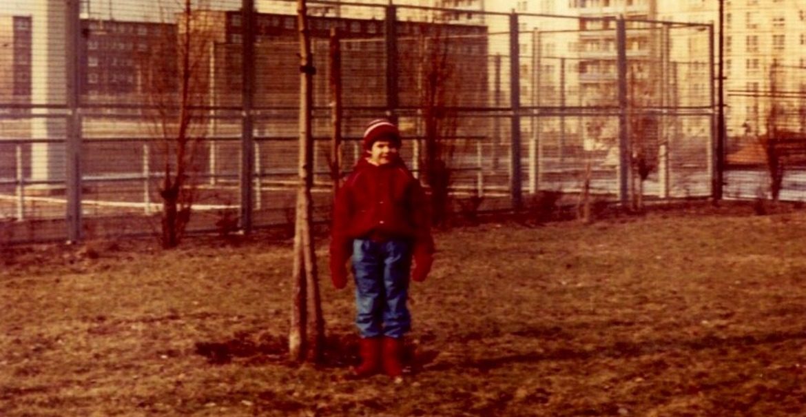 Christiane Lötsch als Kind. Foto:privat